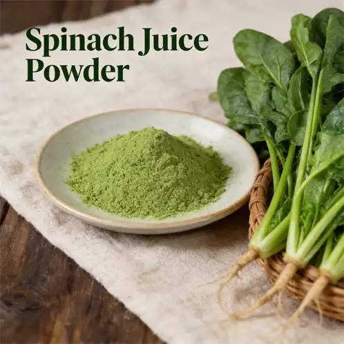 Spinach Juice Powder for Vegan and Organic Food Products